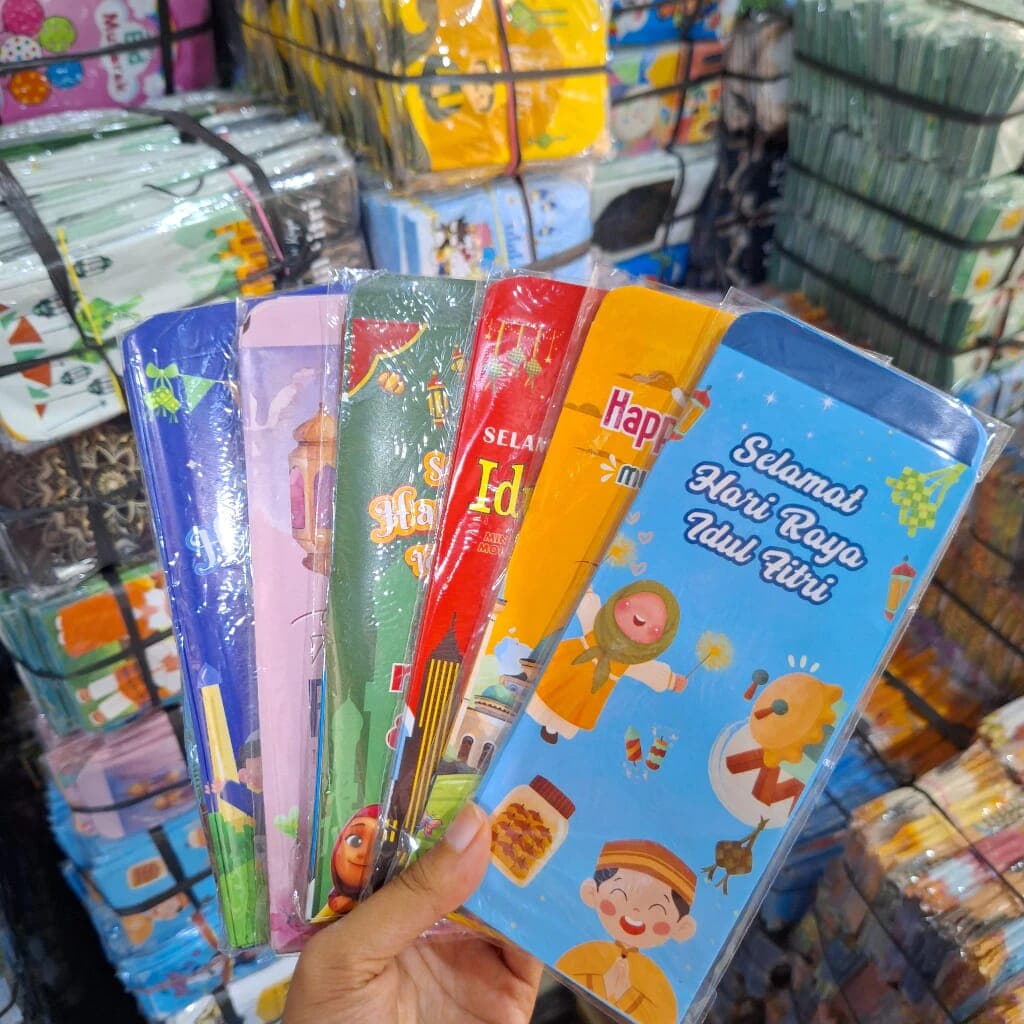 Amplop Lebaran Lucu Jumbo (isi 10)