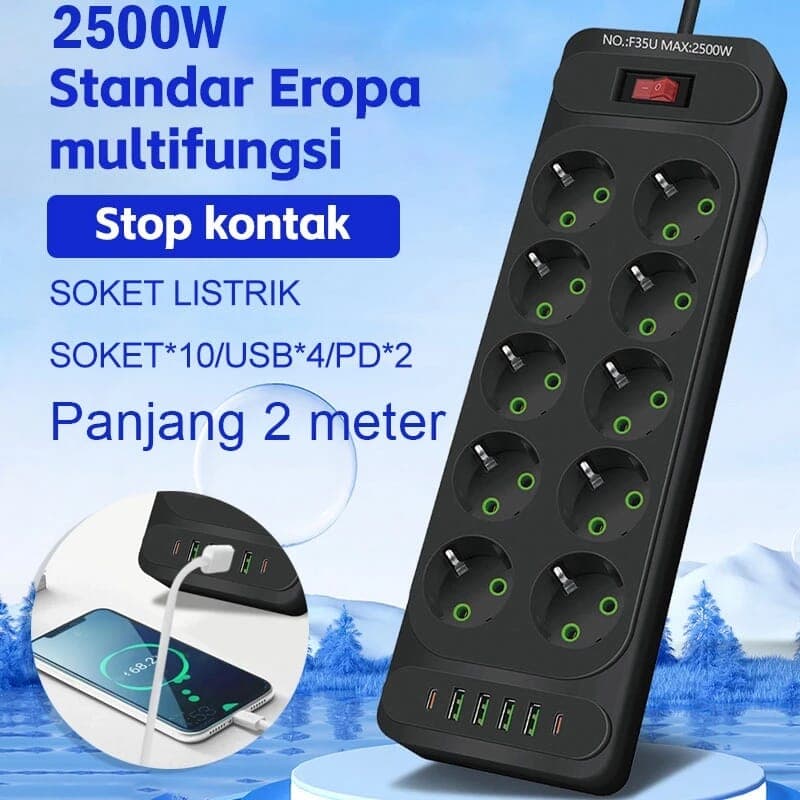Stop Kontak Panjang Serbaguna